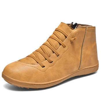 

Faux Leather Lover's Shoes Men HOT Ticktok Casual Mens High Tops Brand Designer Shoes Size 36-47 Breath Drop Shipping Unisex