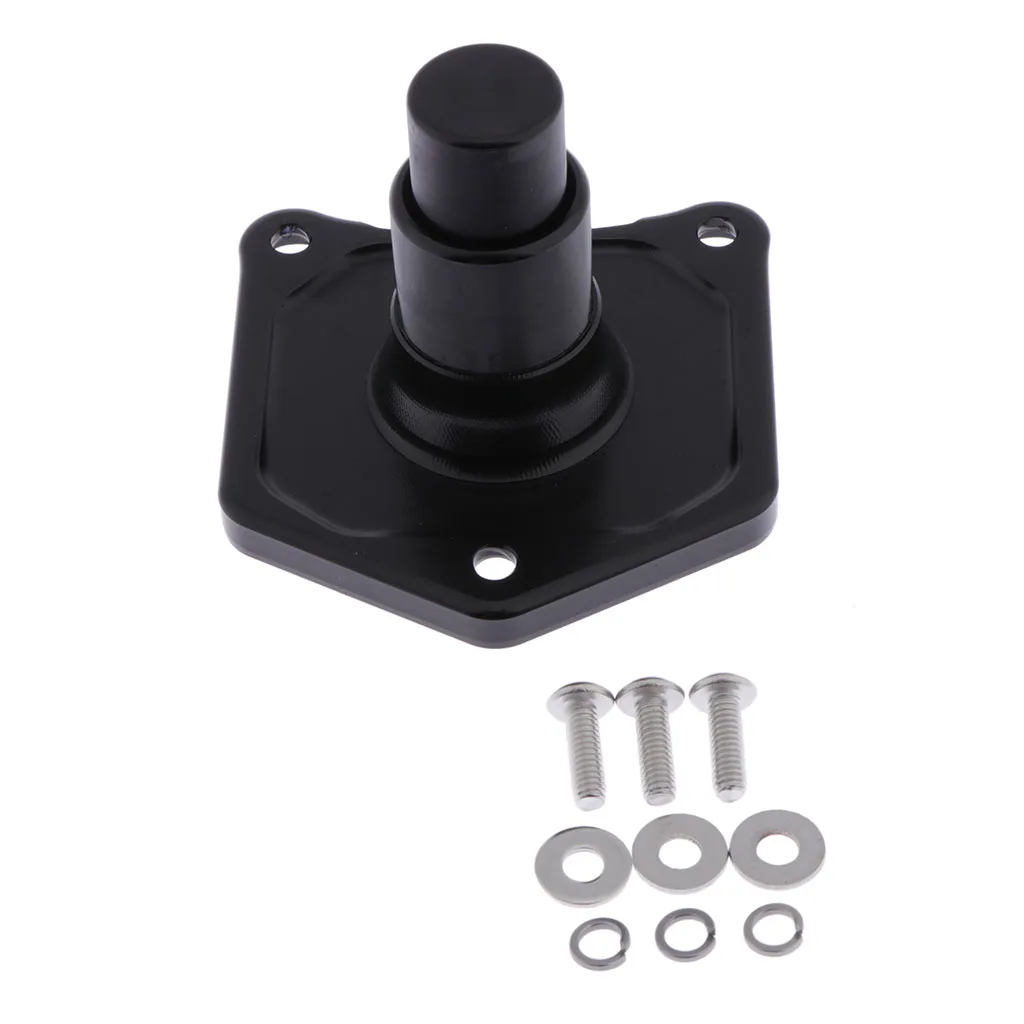 Black Solenoid Push Button Stater Switch For Harley 1991-17 TWIN CAM 17762