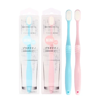 

Micro-nano Toothbrush With Fine Soft Bristles Training toothbrush Small Head Toothbrush For Pregnant Women Adults Kids