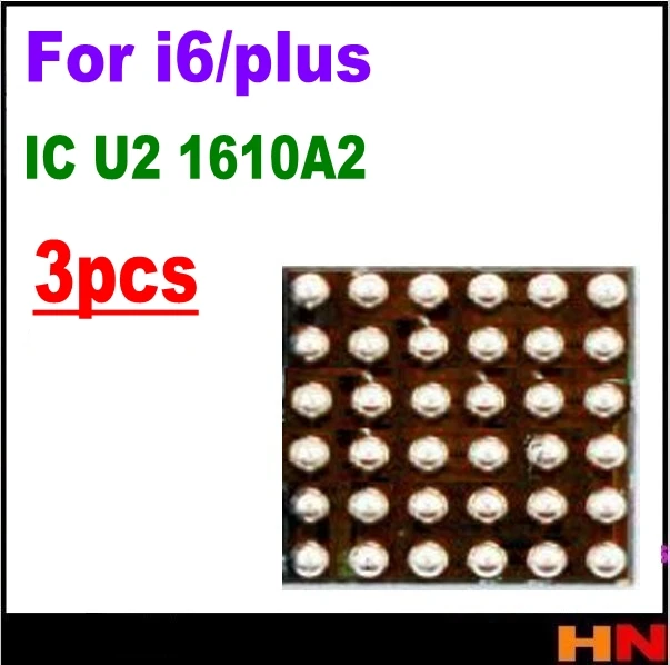Puce IC U2 1610A2 Pour IPhone 6/6+ - Résout Les Problèmes De Charge (lot De 2)