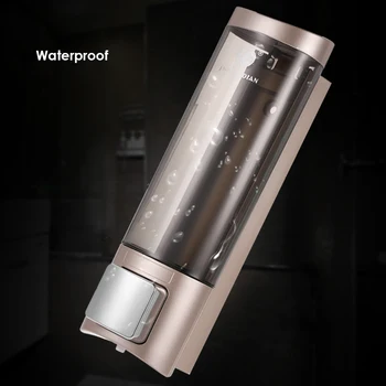 

New CHUANGDIAN 200ml Manual Soap Dispenser Wall Mount Liquid Shampoo Shower Gel Dispenser Washroom Lotion Dispenser for Bathroom