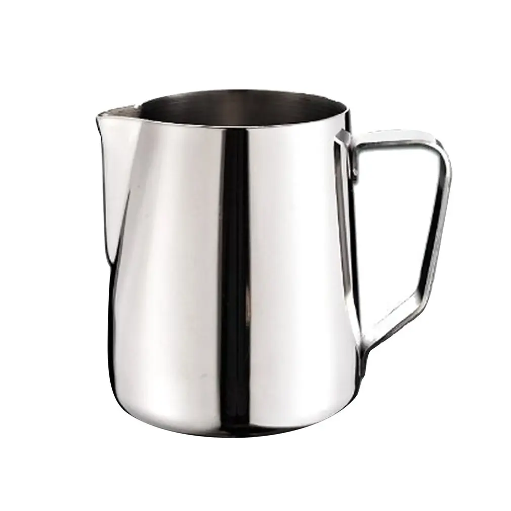 

350/600ml Stainless Steel Frothing Pitcher Pull Flower Cup Coffee Milk Mugs Milk Frother with Scale Latte Art Kitchen Access