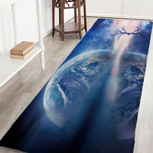 Забавный коврик для кухонной и входной двери, Противоскользящий коврик для ванной комнаты, прихожая, 50x80 см, дизайн с черными дырками