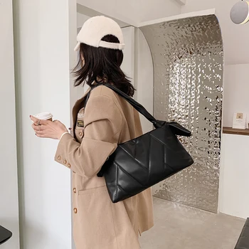 

New Fashion Women Ladies Large PU Leather Tote High Quality Female Hobo Shopper Small Shoulder Bag Travel Handbag Black