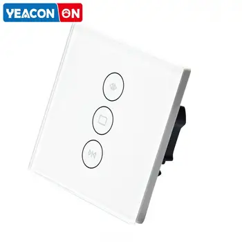 

Tuya Smart Curtain Switch WiFi Control Mobile Remote Control Wall Touch Voice Control Google Home Amazon Alexa EU