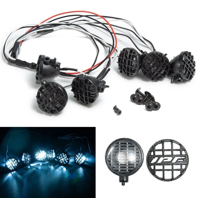 YEAHRUN 36LED светильник с лампочками для Traxxas TRX 4 SCX10 JEEP D90 Wrangler (колесная база 313) RC
