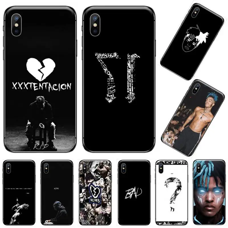 Чехол xxxtentacion для телефона в американском стиле раппер певец оболочка чехол iphone 5