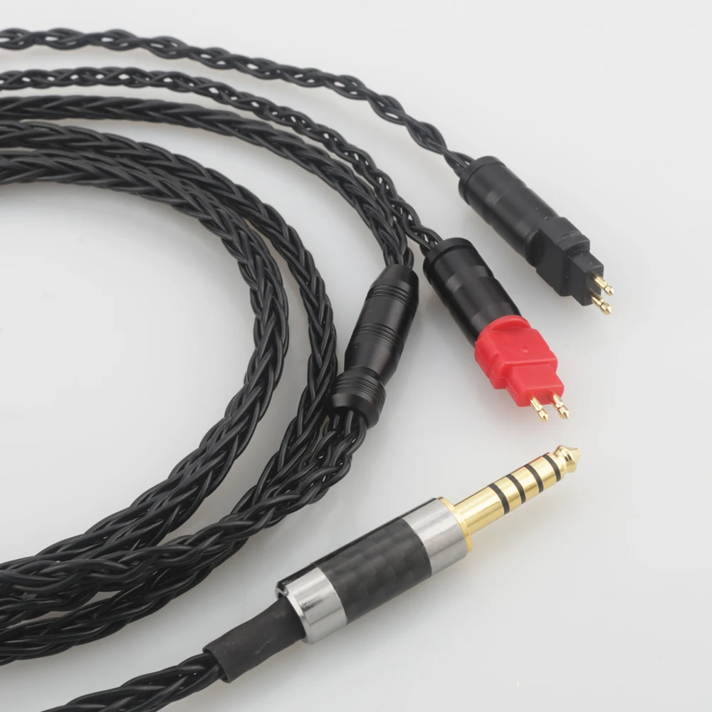 Plug 4 4MM 3 5MM 2 5MM Replacement Audio Cable For Sennheiser HD600 hd580 HD650 hd660s Headphones Fits Many Headphones 23 AugT2