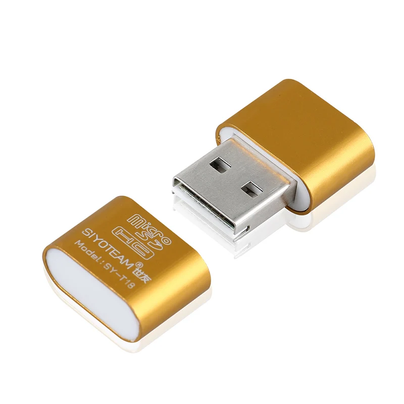 Портативный мини USB 2,0 Micro SD TF T-Flash карта памяти адаптер флэш-накопитель флэш-память SD