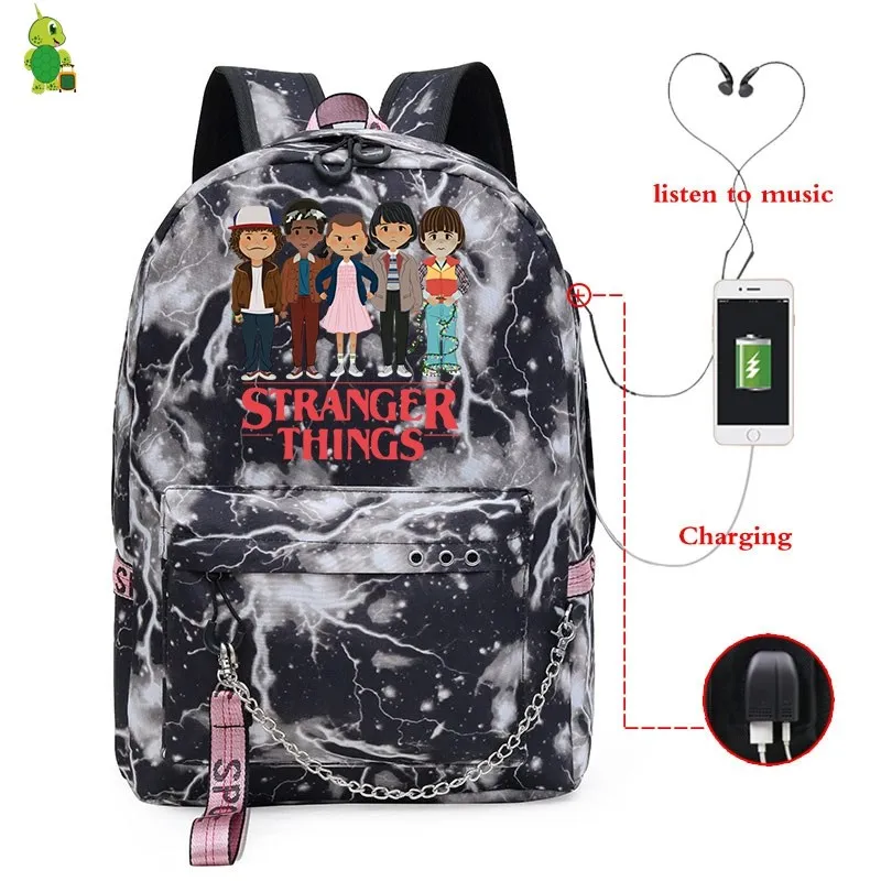 27 Mochila, рюкзак для странных вещей, Usb зарядка, школьные сумки для подростков, девочек, мальчиков, женщин, рюкзаки, Galaxy, рюкзак для ноутбука, дорожная сумка - Цвет: 27