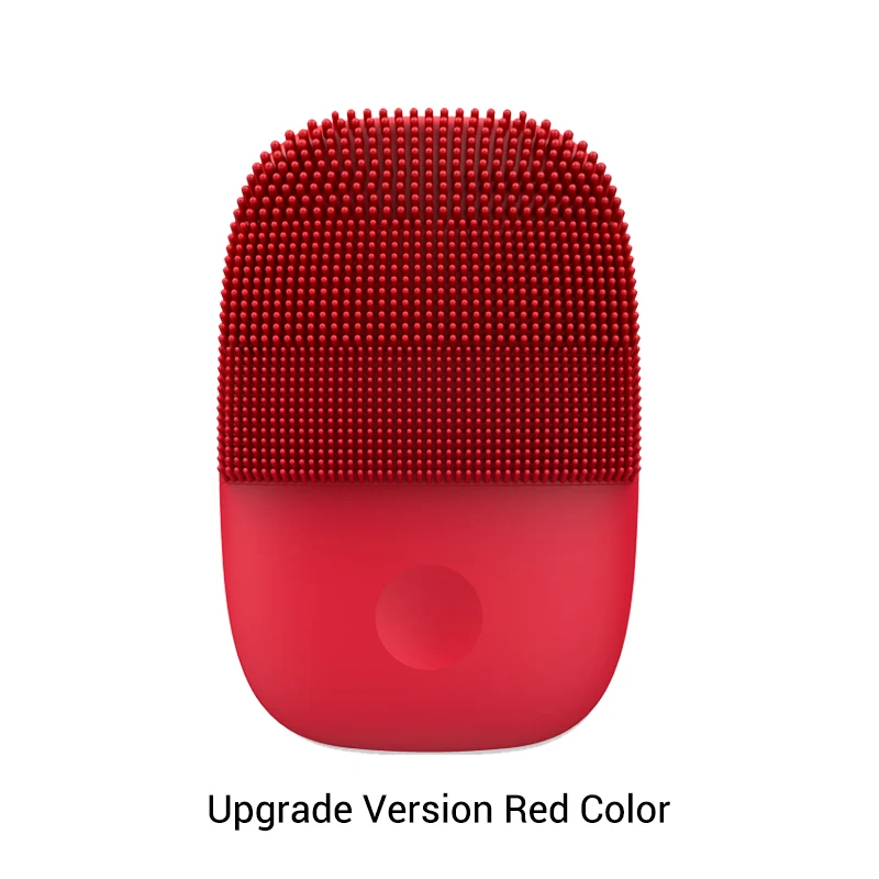 Red Color Inface Facial Cleansing Brush Upgrade Version Electric Sonic Silicone Face Brush Deep Cleansing Facial Cleanser - Цвет: Red Color