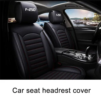 

Car Headrest Cover Pad for Ford F-250 Auto Seats Headrest Protect Covers Automobile Interior Accessories
