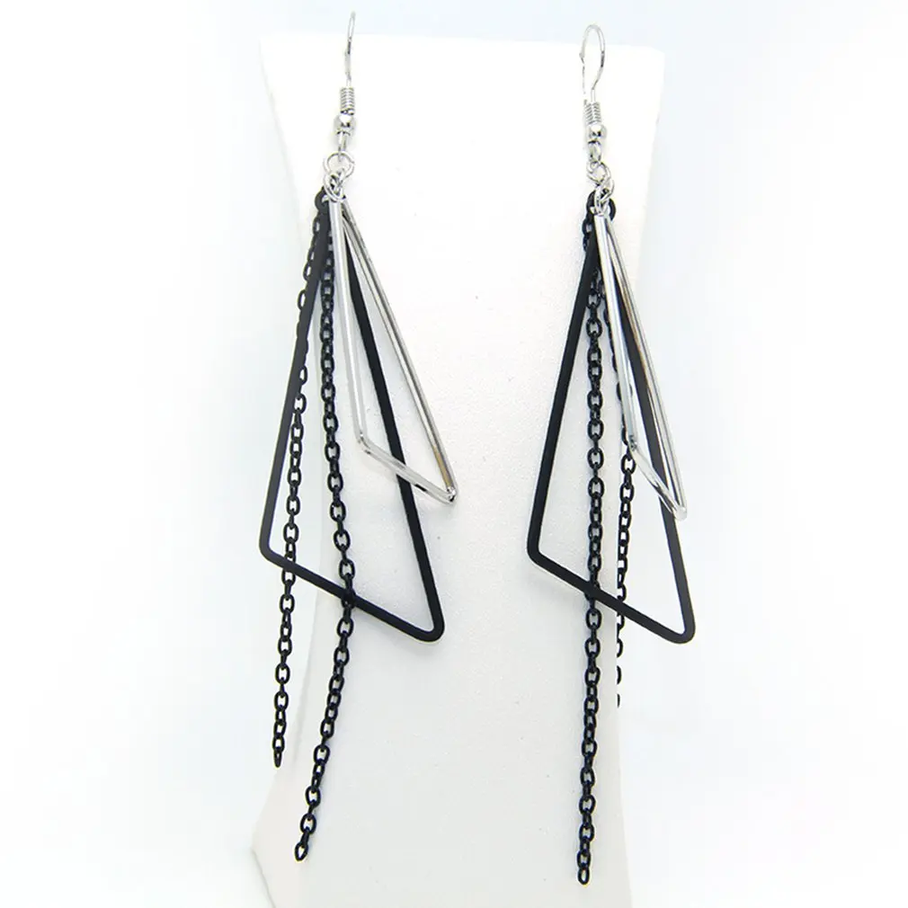 

Earrings for Girls and Ladies with English Alphabet Metal Geometrical Shape Earring and Stick Urban Style Accessory or Gift