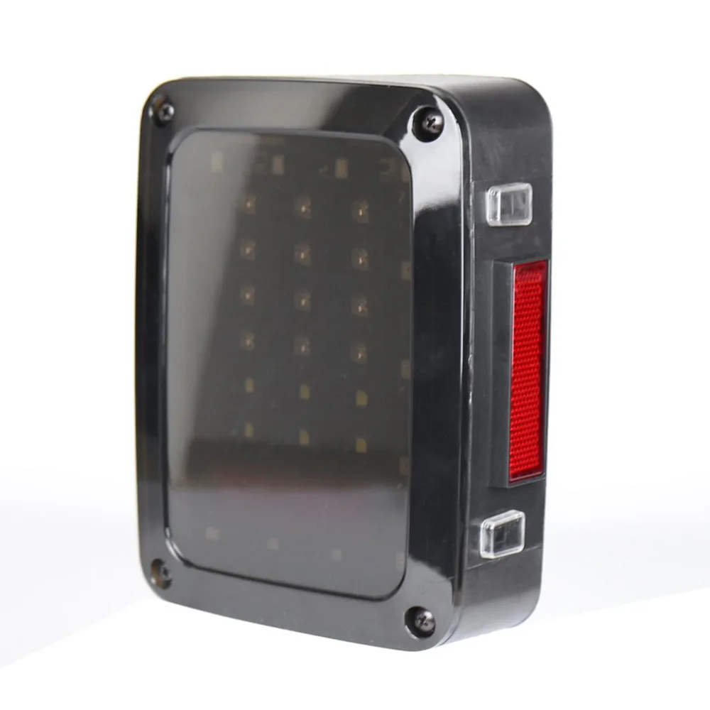 

2pcs LED Tail Lamp Smoked Taillight Reversing Lamps Turning Signal for Jeep for Wrangler First Generation Car Driving Hot