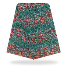 Самое Популярное высокое качество! Настоящий голландский воск, африканская набивная ткань хлопок 6 ярдов для платья Y91016-16