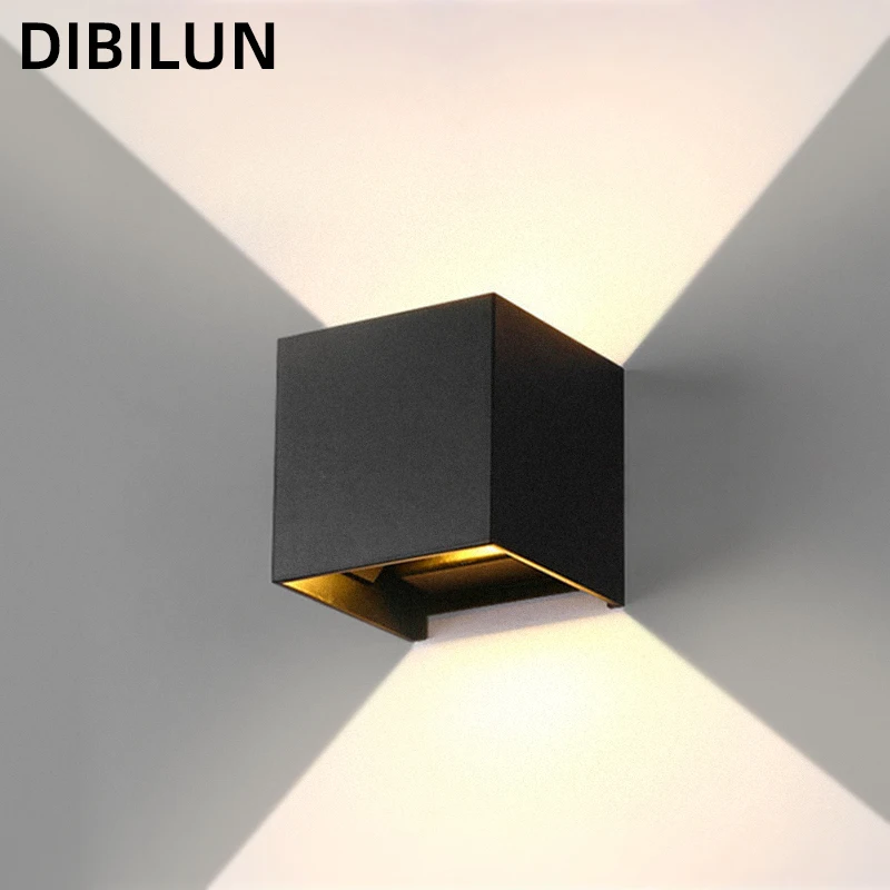 LED Wall Lamps IP65 Waterproof Indoor Outdoor Lighting Aluminum wall lights for Bedroom Bedside Decoration Home LED Garden Porch