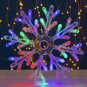 

Figure "snowflake" D = 30 cm, plastic, 40 LED, 220V, flashing multi 2314972