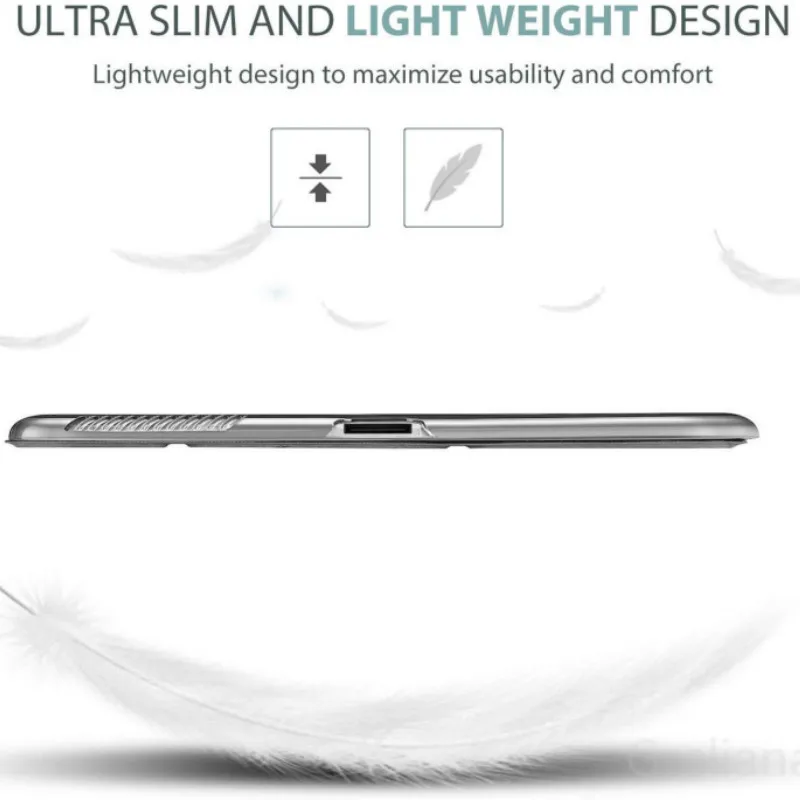 Для iPad 3 Чехол A1416 A1430 A1403 легкий чехол для iPad 2/3/4 retina дисплей полупрозрачный, с глазурью задняя оболочка Авто Режим сна/Пробуждение