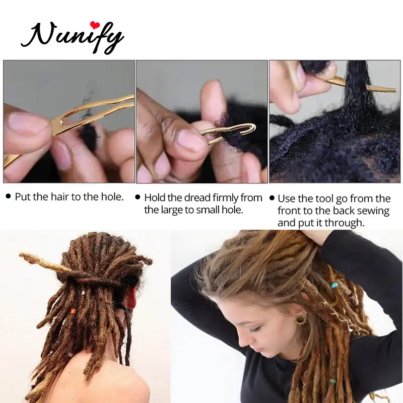 Nunify Sisterlocks Crochet Easyloc Hair Tool Pulling Needle