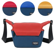 Сумка на плечо для фотосъемки легкая водонепроницаемая цветная DSLR сумка-мессенджер для мужчин и женщин Повседневная сумка для путешествий