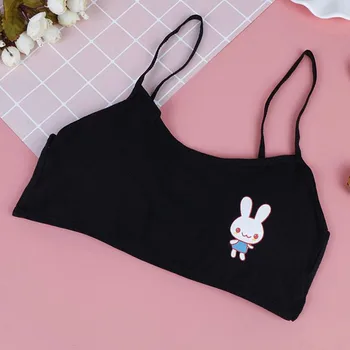 

Girls Bras Soft Young Children Bra for Kids Teenagers Wire Free Training Small Vest Teenage Underwear Puberty Clothing