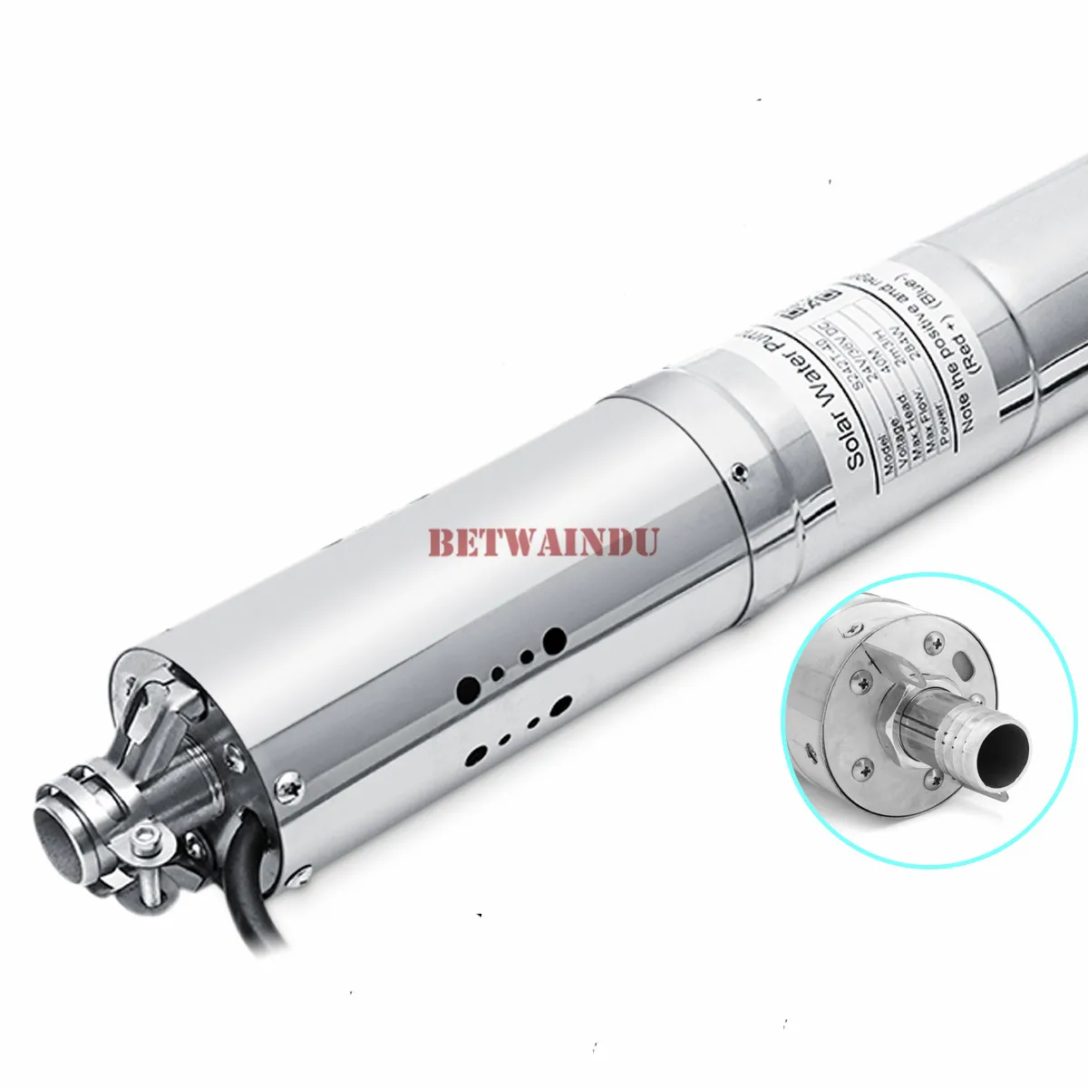 DC24V 4000L/H Stainless Steel DC Submersible Well Pump Best Irrigation Solar Water 30M Lift Max | Обустройство дома