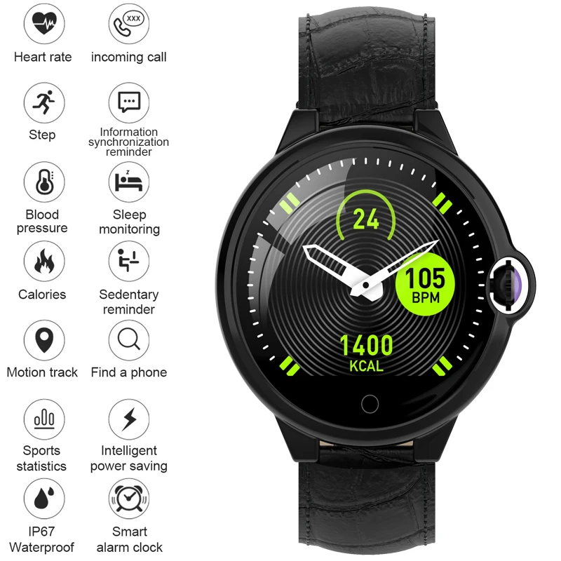 MISTEP DR88Smart Watch Fahsion Round with Steel strap smart wristband Multi-sports modes blood pressure monitor Fitness tracker MISTEP DR88Smart Watch Fahsion Round with Steel strap smart wristband Multi-sports modes blood pressure monitor Fitness tracker