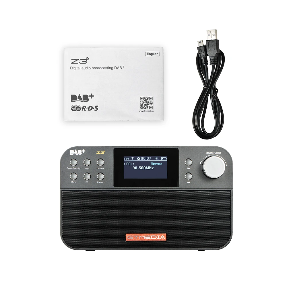 GTMEDIA Z3 DAB+ Stereo Radio Receptor Bluetooth