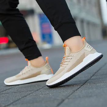 

New Original Zapatilla de deporte Hombre Sneaker Unisex Soft Drop shipping High Quality Brand Flying Wearing Gym Shoes