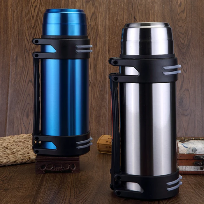 Insulated Water Bottle Stainless Steel 2L Double Walled Mug Flask for Outdoor Travel Hogard
