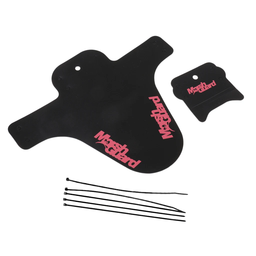 

Wearable Plastic Bike Fender Bicycle Mudguard Tire Fender Mudguard Fender Set Fit for All Types of Bicycle