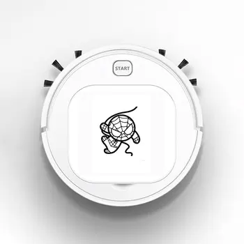 

Smart Robot Vacuum Cleaner Rechargeable USB Auto Sweeping Mop Clean Robot Sweeping Cleaner Avengers Chibi Cute Spider-Man v3