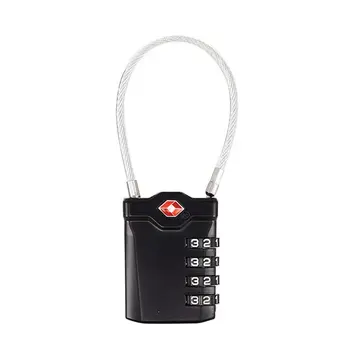 

Travel Accessories Luggage Lock Portable Alloy Mini Padlock Zipper Backpack Safe Anti-theft Combination Code