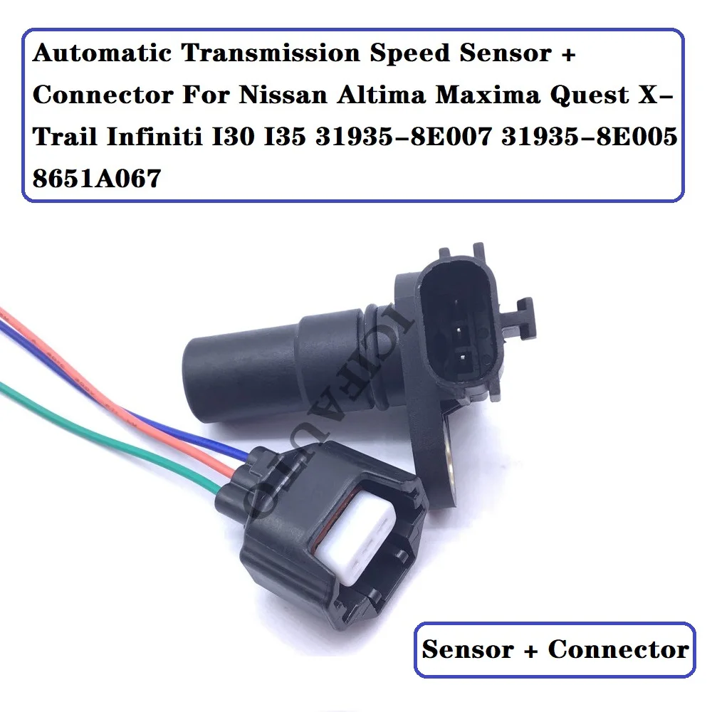 Sensore Di Velocità Della Trasmissione Automatica Per Nissan Altima Maxima Quest X-Trail Infiniti I30 I35 Muslimexayn 8651 A067
