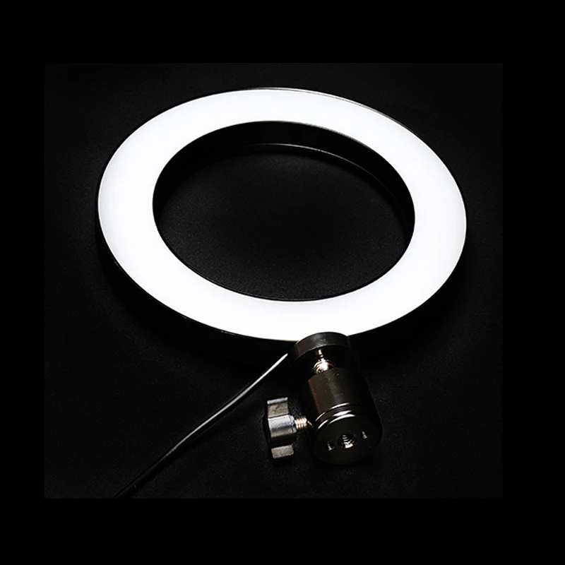 

LED Ring Light 16/26cm Dimmable Ring Lamp Photo Studio Photography Lighting Fill Light For Makeup Video Live Studio