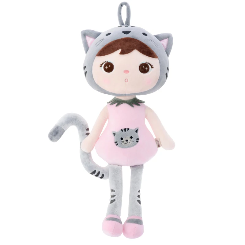 45 см Новая Metoo игрушечная кошка плюшевая детская игрушка для девочек, детский подарок на день рождения, подарок на Рождество, vip-цена