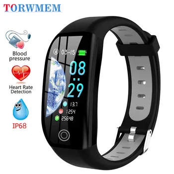 

F21 Smart Bracelet Fitness Activity Tracker 1.14" Sport IP68 Waterproof Blood Pressure Watch Sleep Monitor Smart Band Wristband