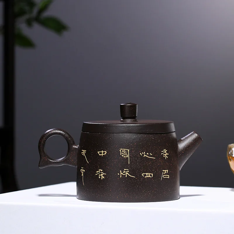 Najtaniej 160ML kolor ręcznie malowany czajniczek do herbaty, yixing pot purpurowa glina drinkware