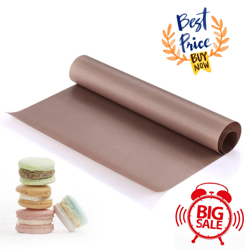Baking Cloth 30*40cm/40*60cm Reusable Non-stick Oil Baking Cloth Sheet Pastry Oilpaper Heat-resistant Pad Oil Paper Mat Outdoor BBQ Tools
