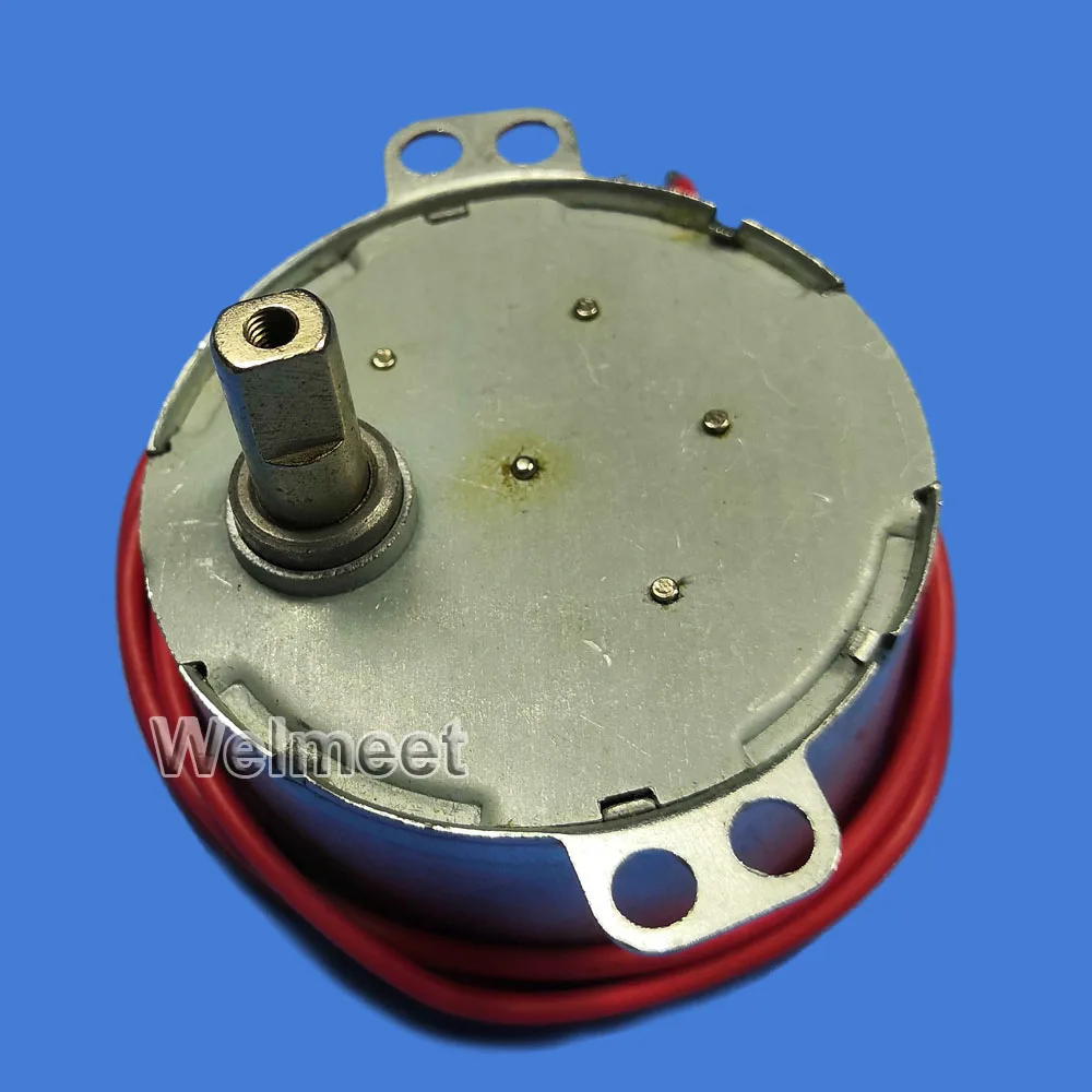 

AC5V 6V 9V 12V 24V 110V 220V TYC Metal Gear Synchronous Reduction Gear Motor Dual Flat Tapping Shaft