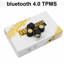 Bluetooth 4,0 автомобильные колеса шин давление тестер монитор мобильный телефон беспроводное соединение IP67 Водонепроницаемый Автомобильный датчик давления в шинах