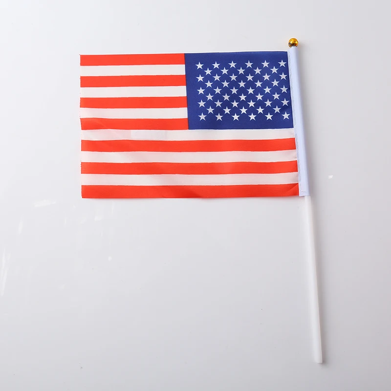 United States Терилен Мексиканский Флаг 30,5*21*0,5 см ручной Национальный флаг с принтом Австралийский флаг мода нейлон патриотические полосы - Цвет: United States