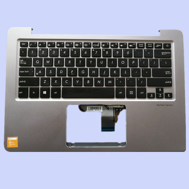 Ноутбук Упор для рук с клавиатурой для ASUS UX31CUA UX310 UX310U UX310UL UX310L U310 с английской/американской раскладкой