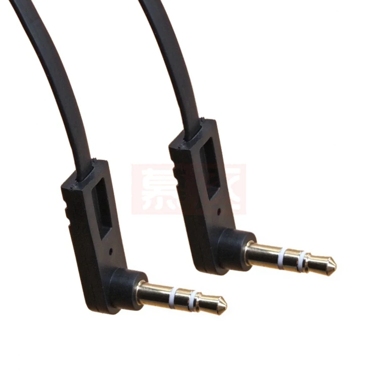 Ultra Short 3.5mm Double Elbow AUX Audio Cable (10cm) for Vehicle Description Image.This Product Can Be Found With The Tag Names 3section double elbow aux audio cable, Computer Cables Connecting, Computer Peripherals, PC Hardware Cables Adapters