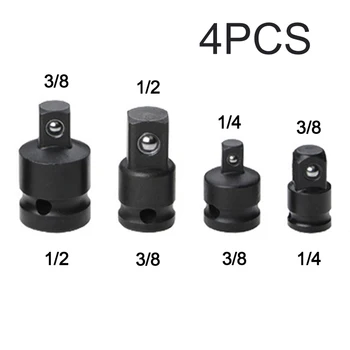 

4pcs 1/2\\\" 3/8\\\" 1/4\\\" Drive Socket Reducer Wrench Ratchet Adapter Air Impact Set