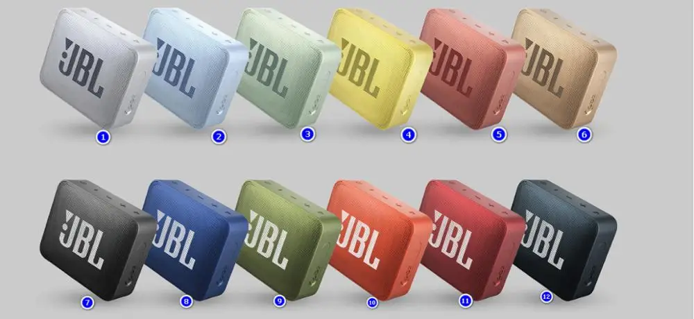 

JBL GO 2 Colorful and durable Bluetooth speaker in your pocket