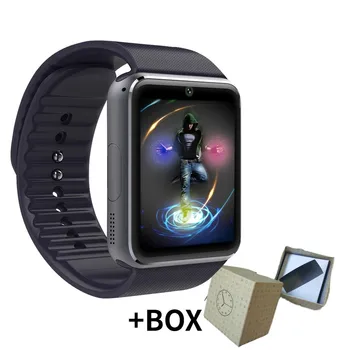 

Smart Watch Man Clock Support Sim TF Card Sync Notifier Bluetooth Connectivity Phone Men's Alloy New Smartwatch for Android IOS