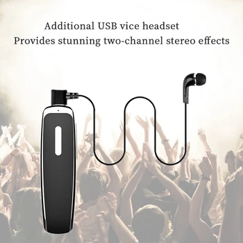 

IG-Bluetooth Earphones 24Hrs Talking Wireless Headphones with Noise Cancelling Mic Handsfree Earpiece Headset for Phone