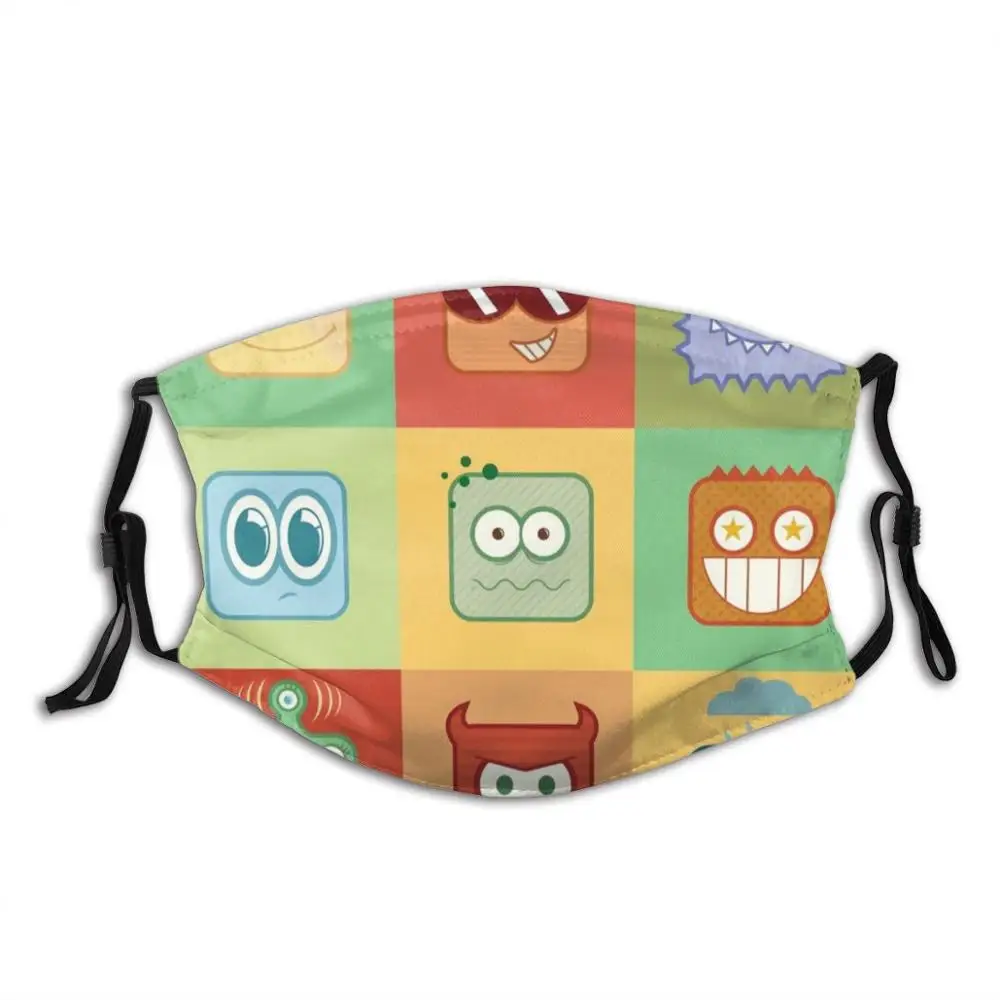 

Monster Pop : All Funny Cool Cloth Mask Cute Monster Child Kid Kids Children Play Playing Playful Fun Pop Emotions Mood