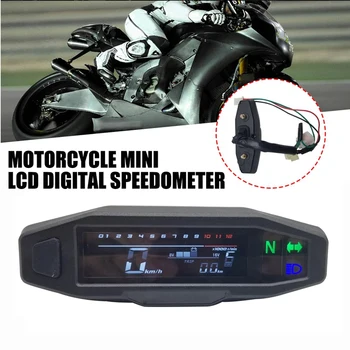 

Universal Motorcycle LCD Digital Speeeter Mini Motorcycle Meter Carburetor Meter Motorcycle Oeter